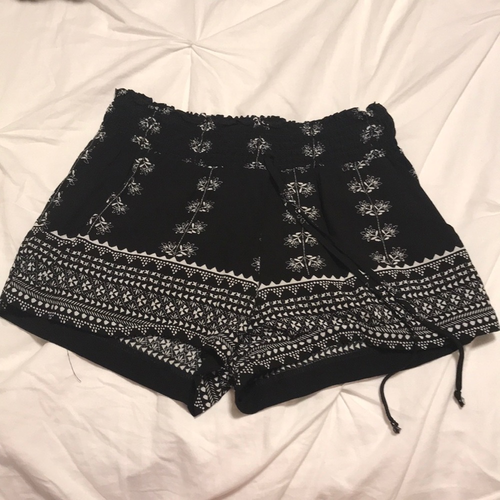 Drawstring Flowy Shorts